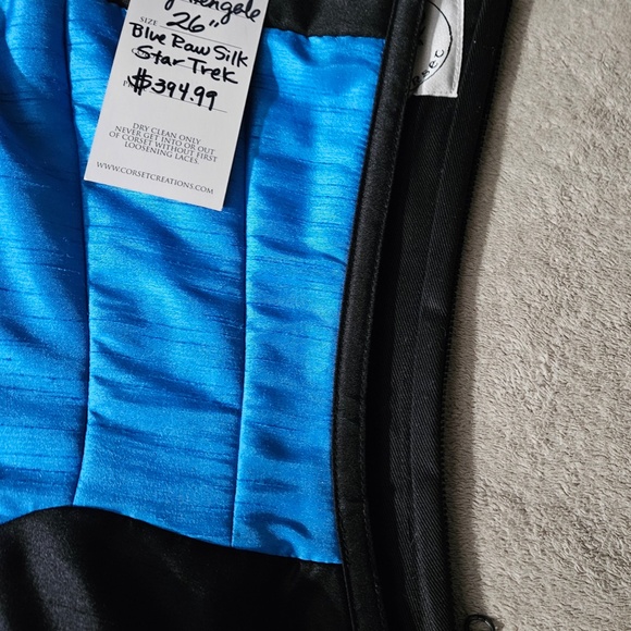 Star Trek Science Officer Uniform Corset 26" MED - Picture 5 of 15